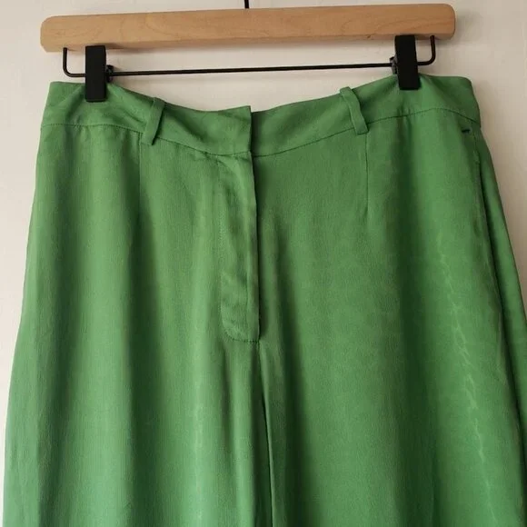 Materiel‎ Tbilisi High Rise Wide Leg Pants Green